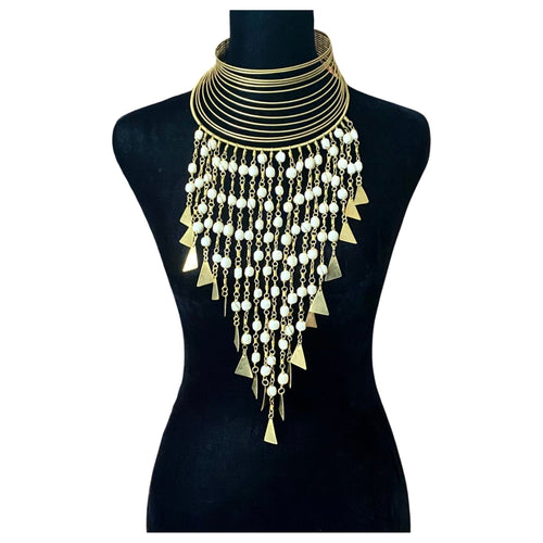 Warrior Princess Beaded Collar