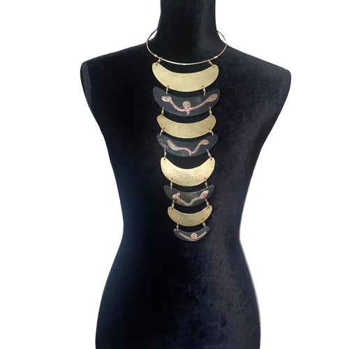 Mixed Metals Tier Neckpiece