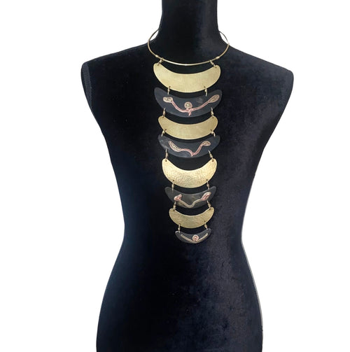 Mixed Metals Tier Neckpiece