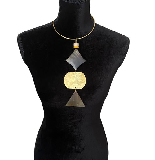 Double Disc Pendant