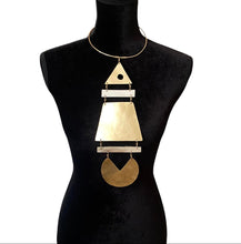 Load image into Gallery viewer, Brass Mixed Shapes  Pendant