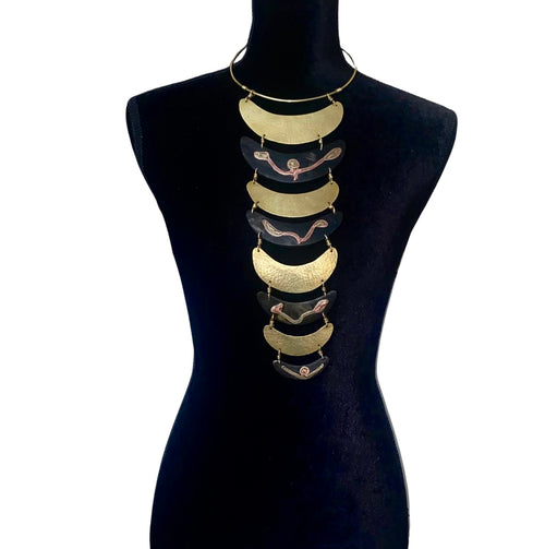 Mixed Metals Tier Neckpiece