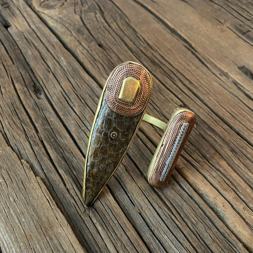 Batik Snake Spear Cuff