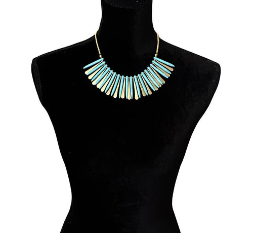Howlite Spike Choker