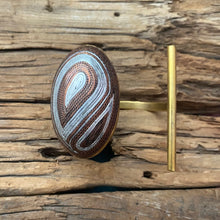Load image into Gallery viewer, Mixed Metal Round Cuff