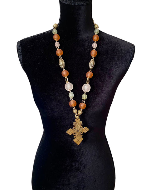 Ethiopian Cross Necklace