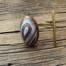 Load image into Gallery viewer, Mixed Metal Round Cuff