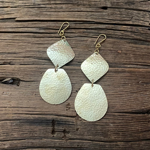 Double Disc Earrings