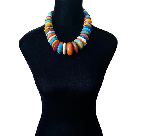 Chunky African Amber Necklace