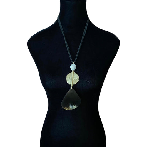 Horn Hoop Pendant