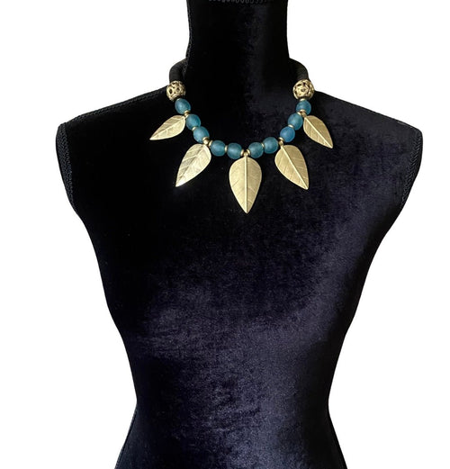 Pokot Leaf Necklace