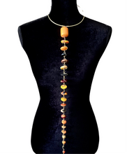 Load image into Gallery viewer, Mixed Bead Long Pendant