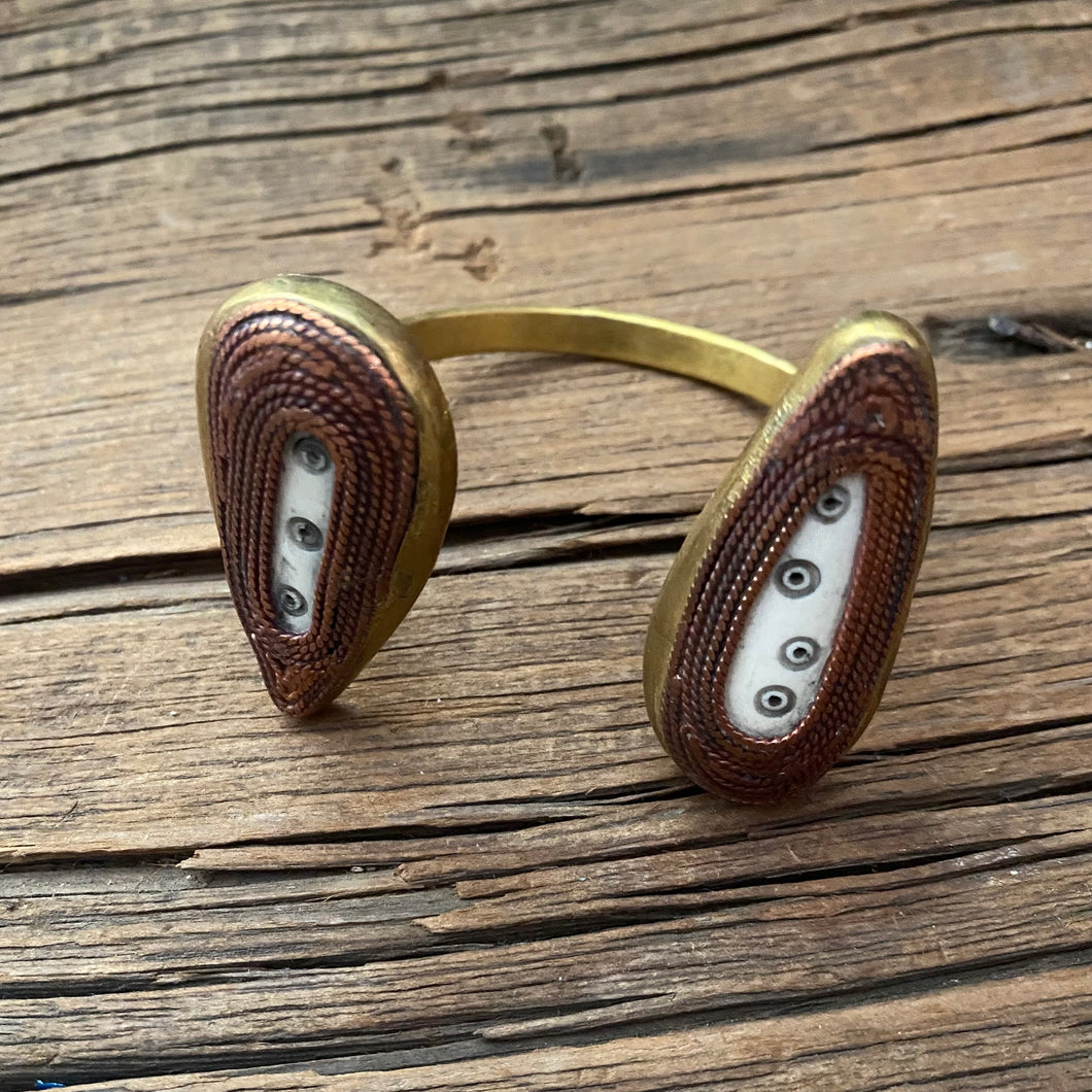 Mixed Metal Cuff