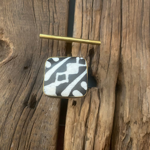 Batik Square Cuff