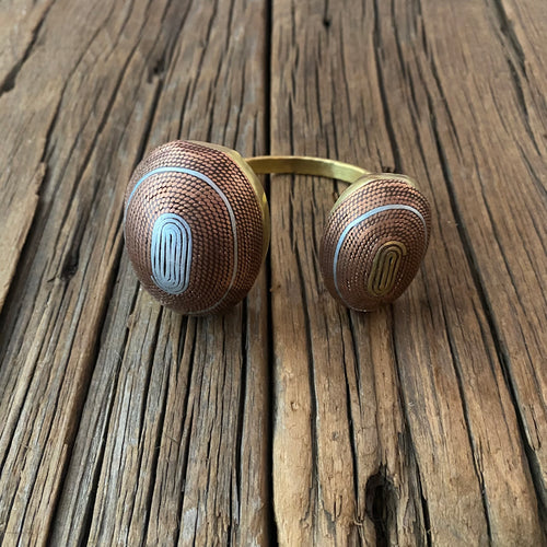 Mixed Metal Cuff