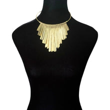 Load image into Gallery viewer, Gold Goddess Choker Medium