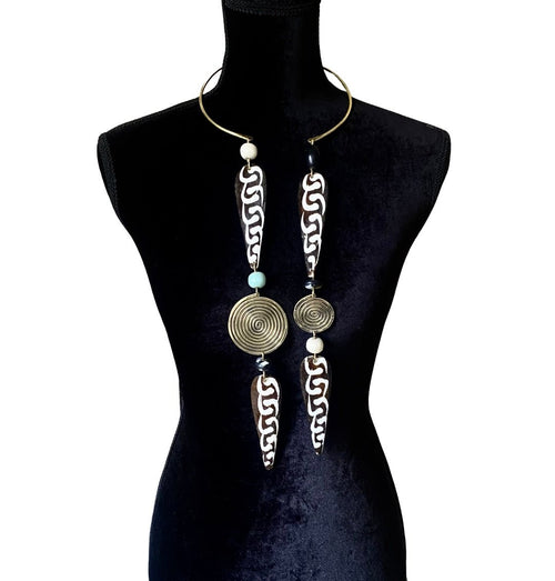 Double Batik Surutia Necklace