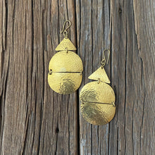 Load image into Gallery viewer, Half Hinge Drop Earrings