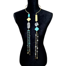 Load image into Gallery viewer, Double Trouble Turquoise Beads