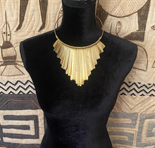 Load image into Gallery viewer, Gold Goddess Choker