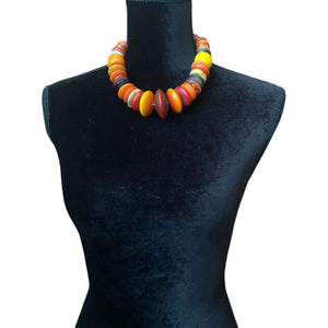 Chunky African Amber Necklace