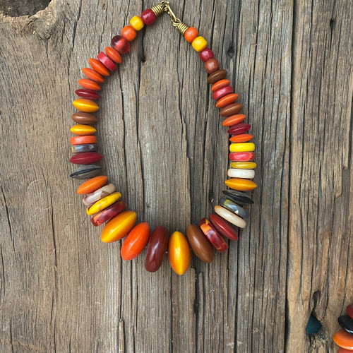 Chunky African Amber Necklace II