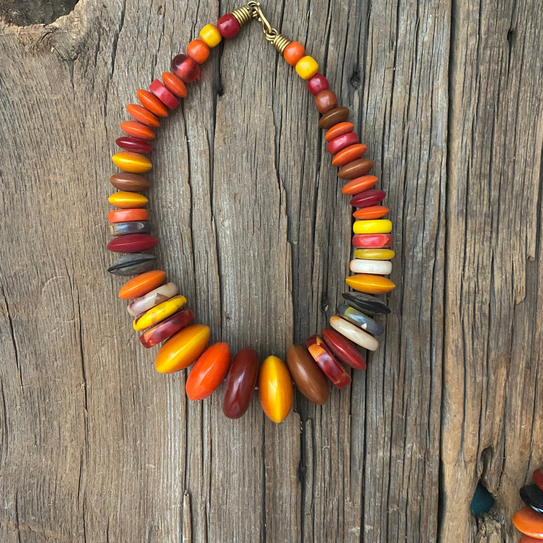 Chunky African Amber Necklace II
