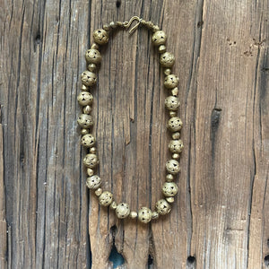 Globe Bead Necklace