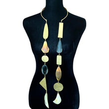 Load image into Gallery viewer, Double Trouble Batik Mix Necklace