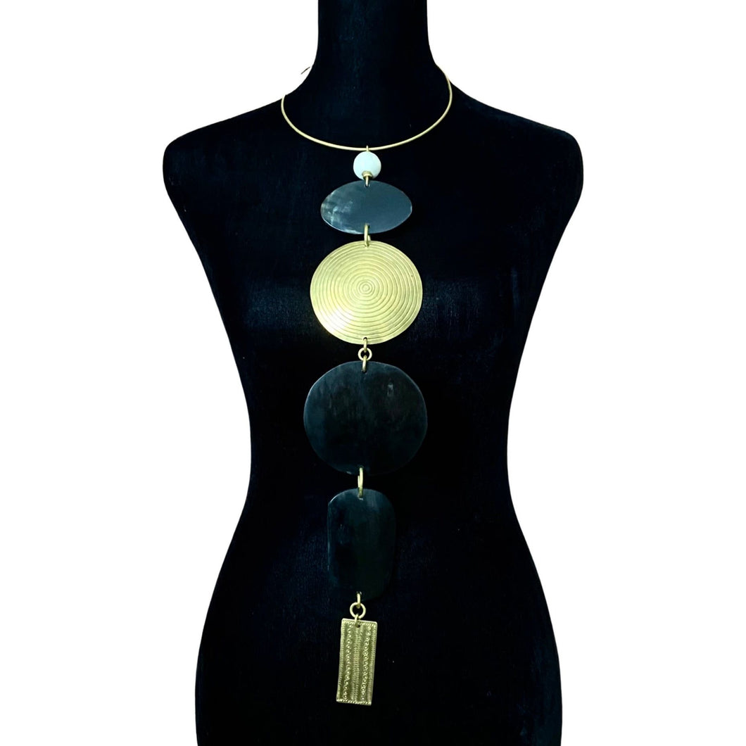 Round & Round Choker Pendant