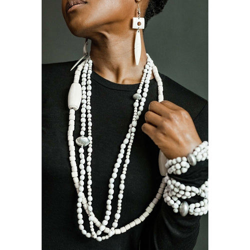 Barrel Bead Necklace