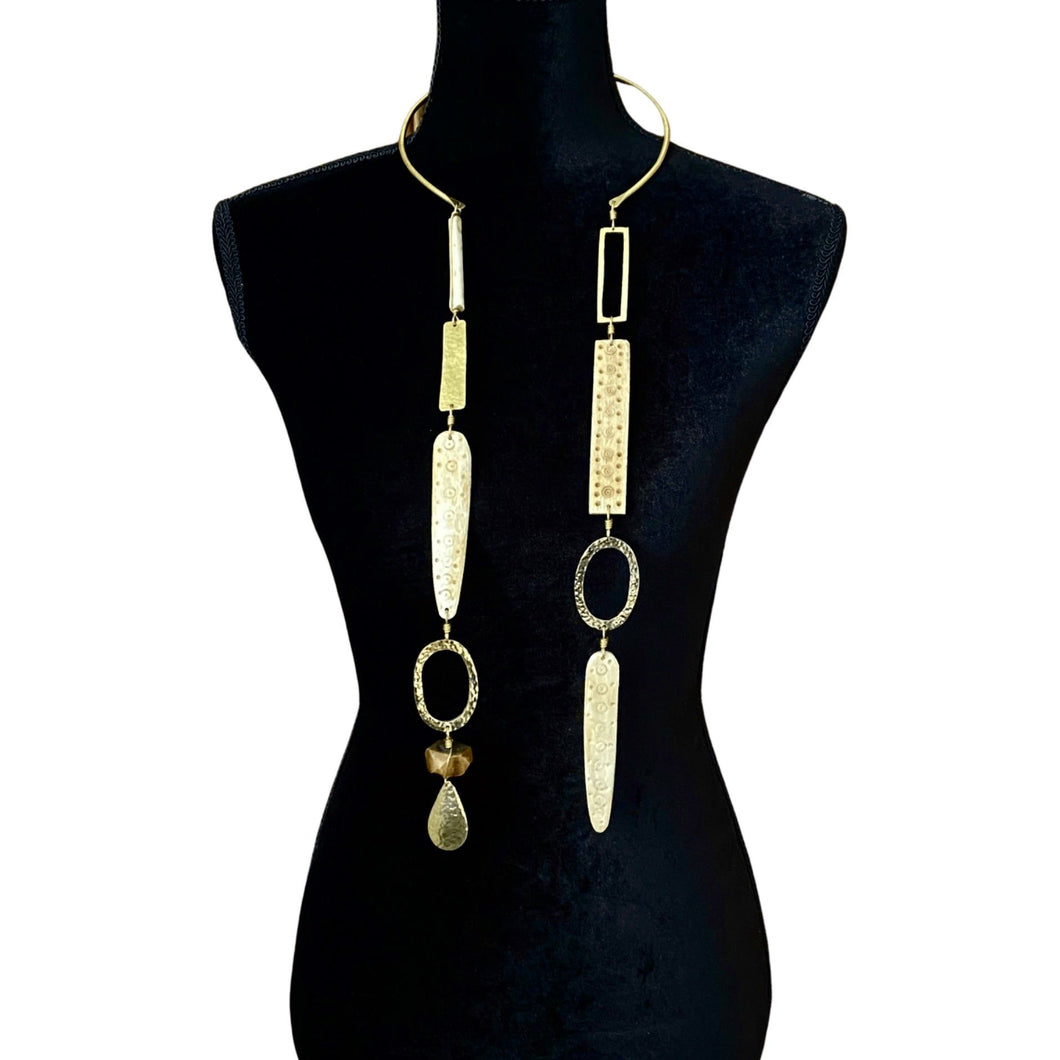 Double Hanging Necklace