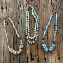 Load image into Gallery viewer, Baby Blue Twist Necklace