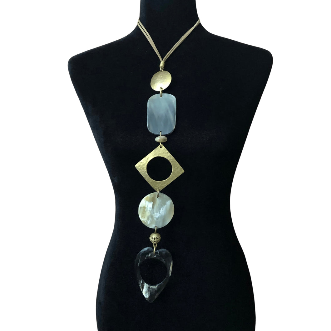 Heart of Horn Choker Pendant