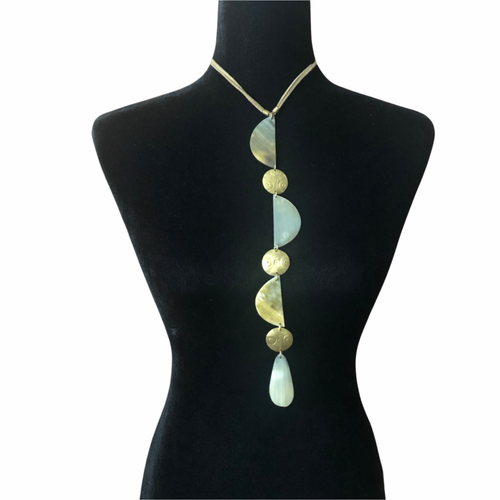 Half Moon Brass Choker