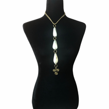Load image into Gallery viewer, Brass Spiral Choker Pendant