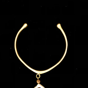 Batik Cowrie Pendant