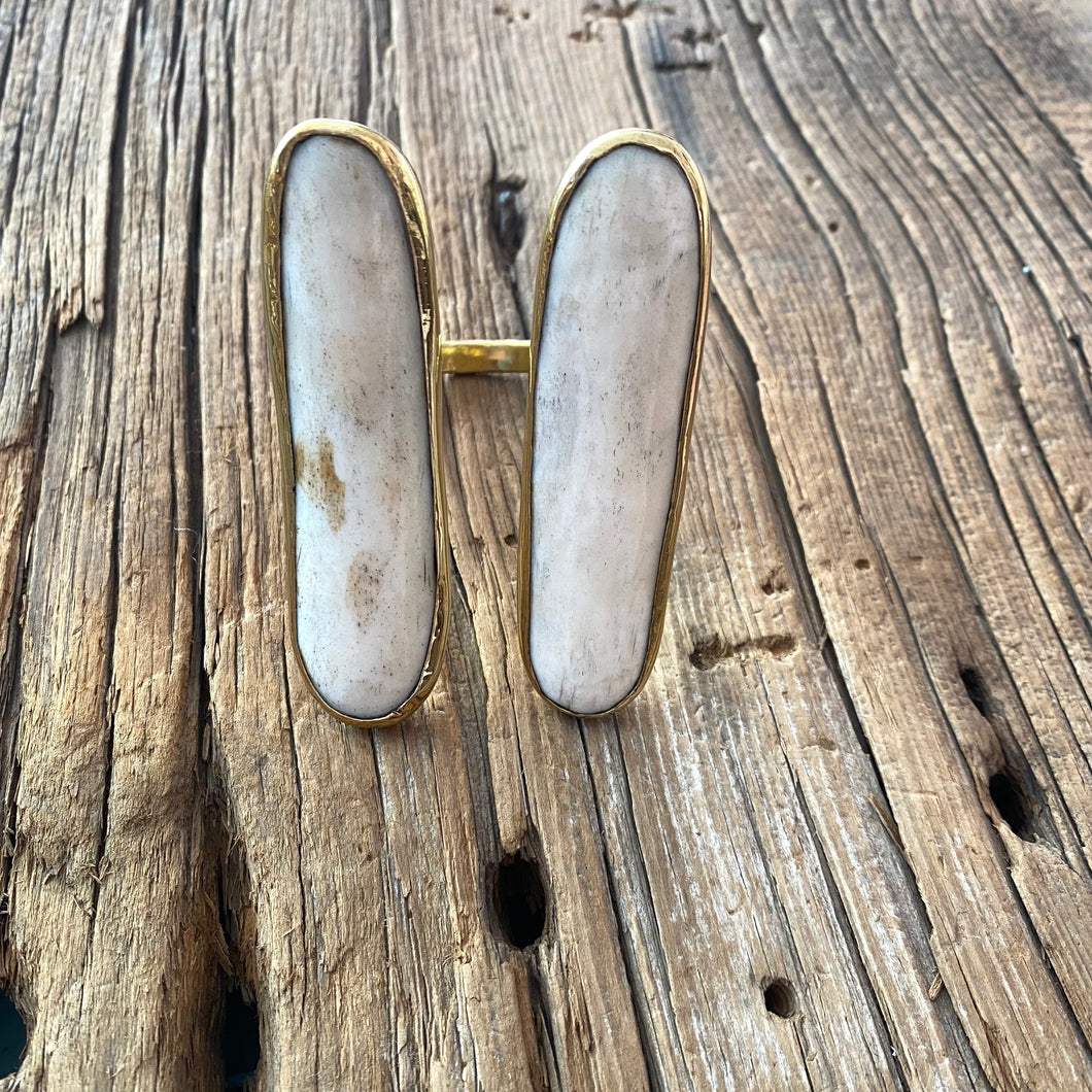 Long Double Oval Cuff