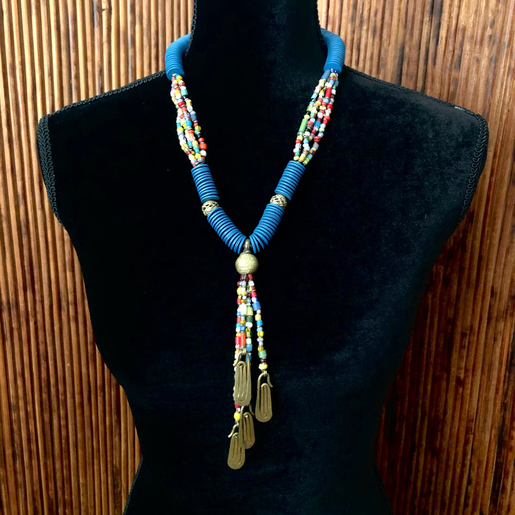 Vibrant Vinyl Necklace