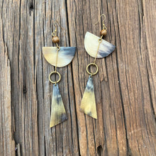 Load image into Gallery viewer, Horn Drop Earrings